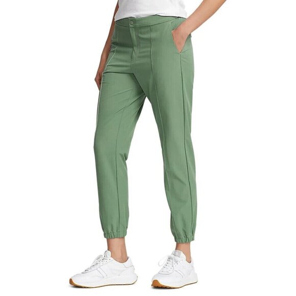 RLX Ralph Lauren Golf Pants 4-Way Stretch Ankle Joggers Fatigue Women's XL - Picture 1 of 5